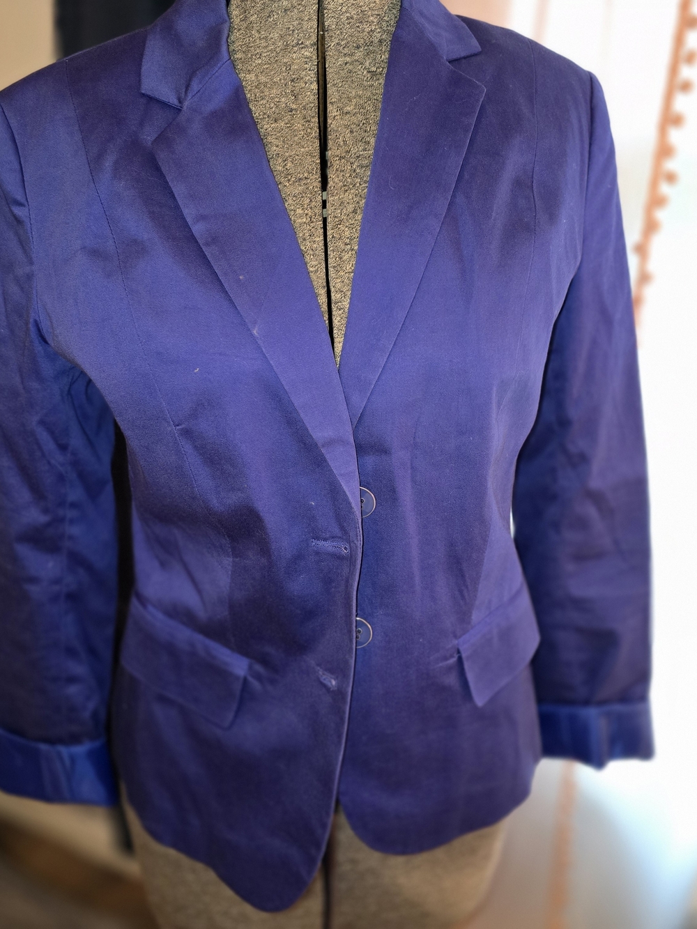 New York & Company Royal Blue Women's Blazer